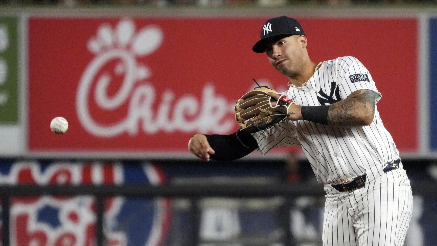 НЮ ЙОРК AP — Вторият бейзмен на New York Yankees