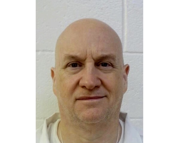 This undated photo provided by the Arkansas Department of Corrections Communications shows prisoner Grant Hardin. (Arkansas Corrections Bureau Communications Division via the Associated Press)