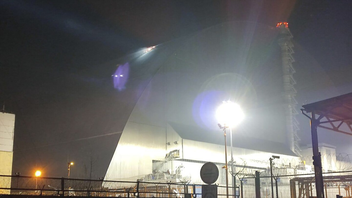 Drone Strike Damages Chernobyl Nuclear Plant; Radiation Levels Unchanged
