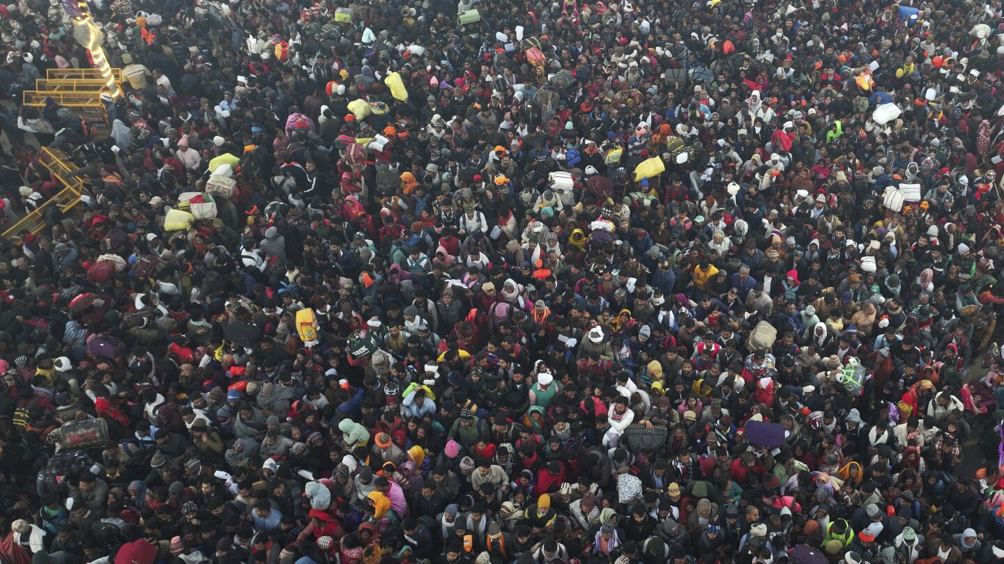 India's Maha Kumbh festival, the world's largest religious gathering, by the numbers