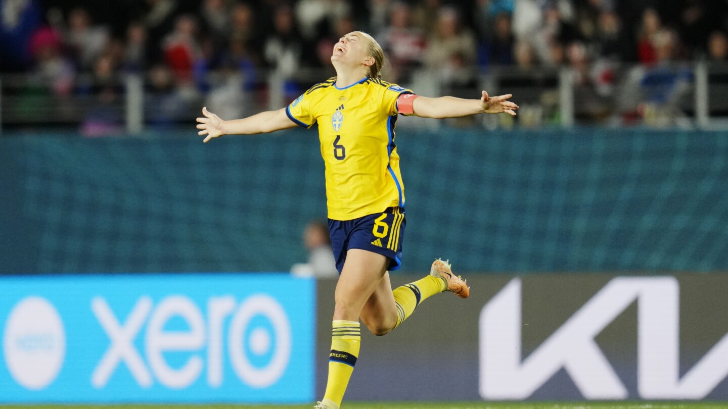 フィリッパ・アンジェルダル、スウェーデンが日本を2-1に破った女子ワールドカップ準決勝進出
