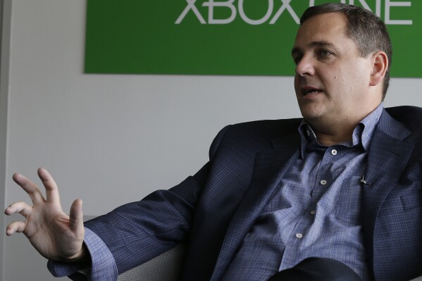  FILE - Marc Whitten, Microsoft Corp.'s chief production officer of interactive entertainment, is pictured May 21, 2013, at an event in Redmond, Wash. On Tuesday, June 25, 2024, General Motors announced Whitten will take the helm of its troubled robotaxi service, Cruise,  as it tries to recover from a gruesome collision that triggered the suspension of its California license. (AP Photo/Ted S. Warren, File)
