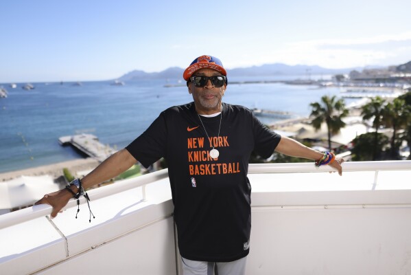 Director Spike Lee poses for a portrait photograph for the film 'Highest 2 Lowest' at the 78th international film festival, Cannes, southern France, Tuesday, May 20, 2025. (Photo by Joel C Ryan/Invision/AP)