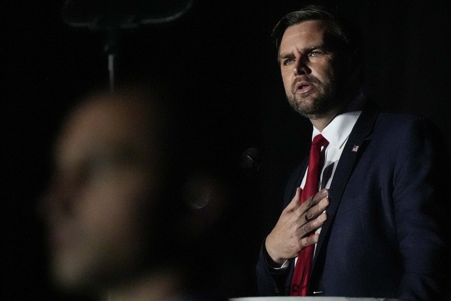 Election 2024: Vance and Georgia Gov. Kemp project Republican unity at evangelical event