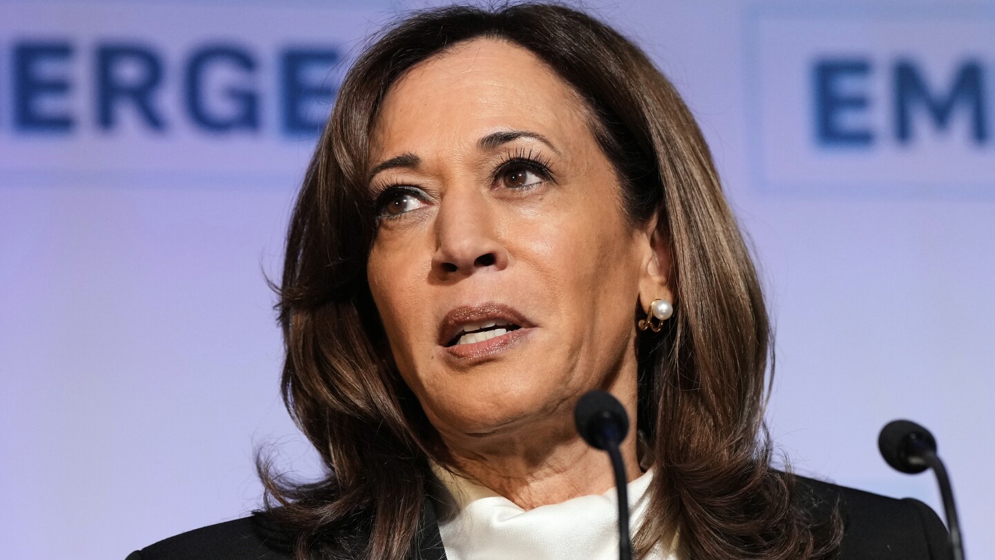 Harris accuses Trump of 'wholesale abandonment' of American ideals