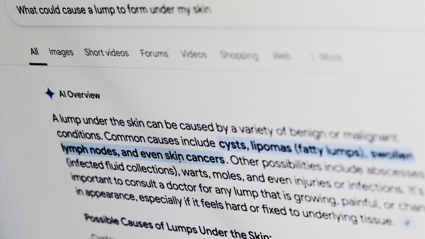 What’s that rash? Put some thought into asking Google for medical help