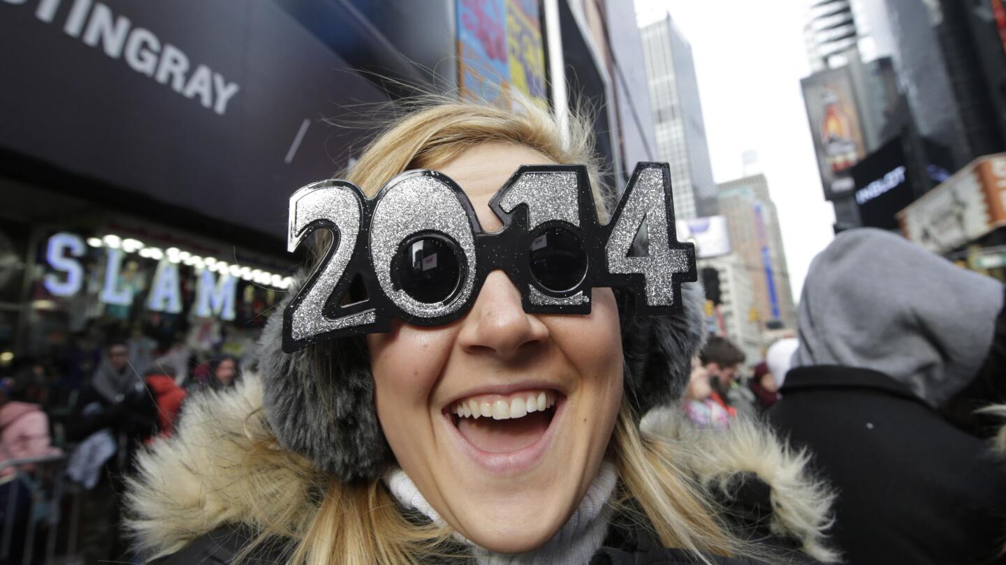 Jajak Pendapat AP-Times Square: Optimisme untuk tahun 2015