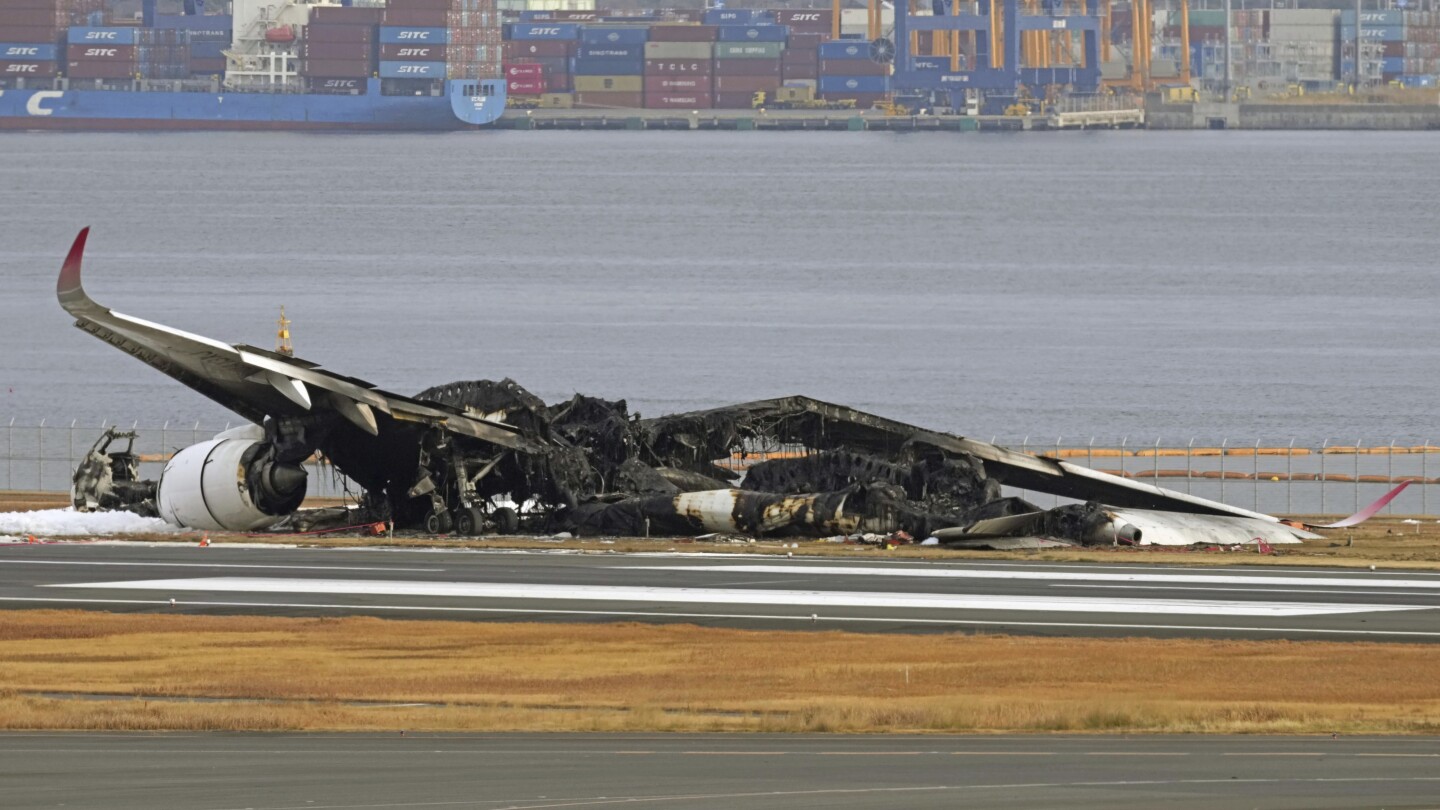 Japanese plane crash: Five crew members killed, hundreds evacuated safely