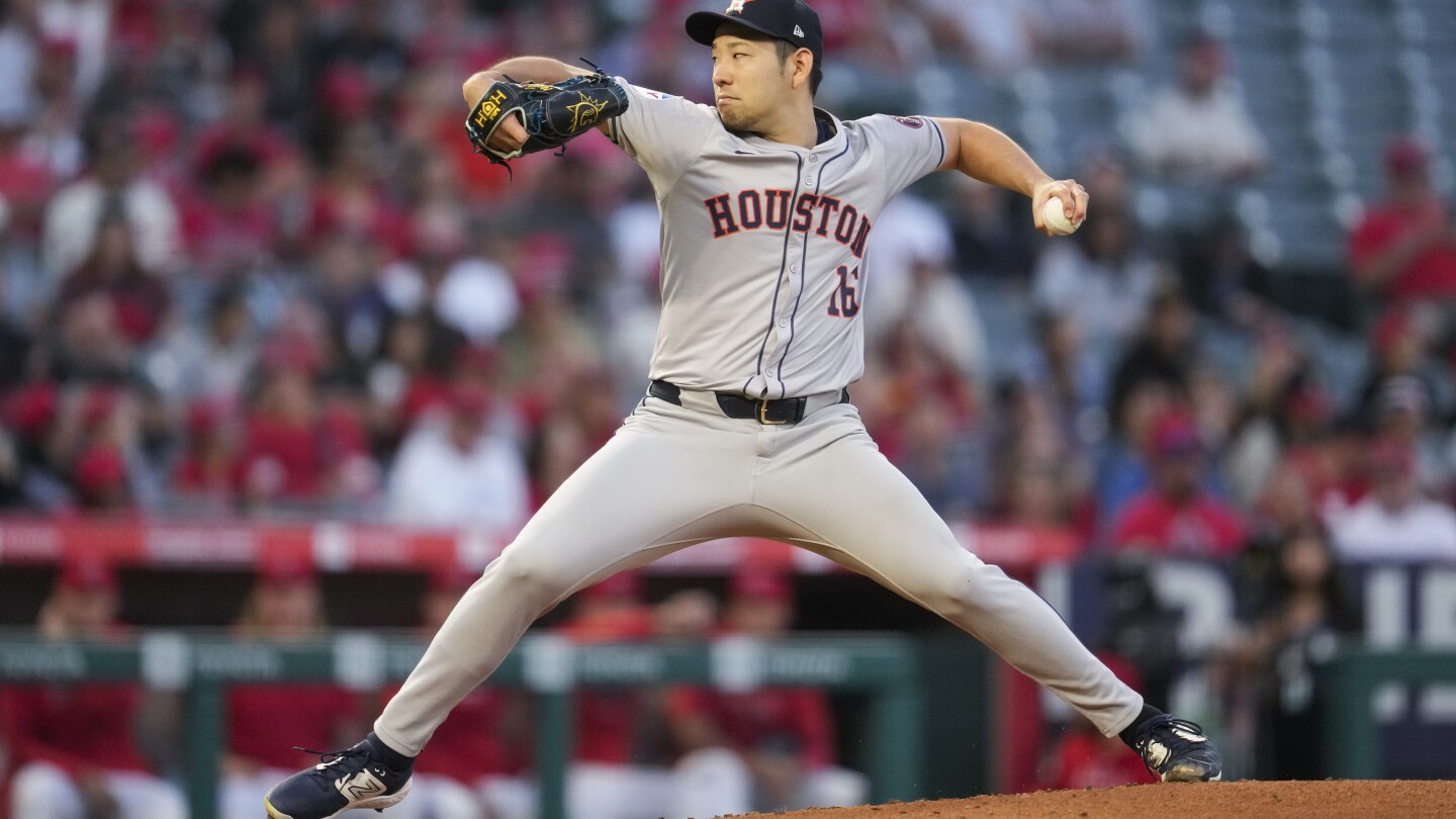Yusei Kikuchi, Yordan Alvarez Lead Astros минали Ангели 5-3 за 5000-тата победа на Хюстън 