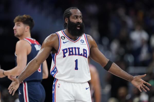 The Sixers consider James Harden's hamstring recovery 'a work in progress