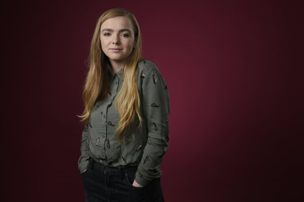 
              In this Nov. 19, 2018 photo, actress Elsie Fisher, star of the film "Eighth Grade," poses for a portrait in Los Angeles. Fisher was named as one of eight Breakthrough Entertainers of the Year by the Associated Press. (Photo by Chris Pizzello/Invision/AP)
            