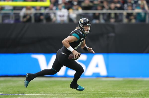 Jacksonville Jaguars win on 10th appearance in London, beating