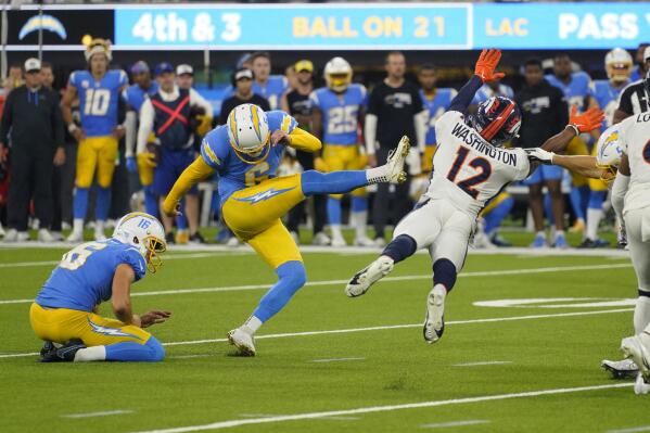 Late turnover, Hopkins' 4th field goal gives Chargers OT win