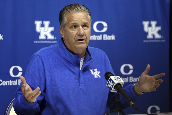 John Calipari steps down as Kentucky men's basketball coach after 15 years  | AP News