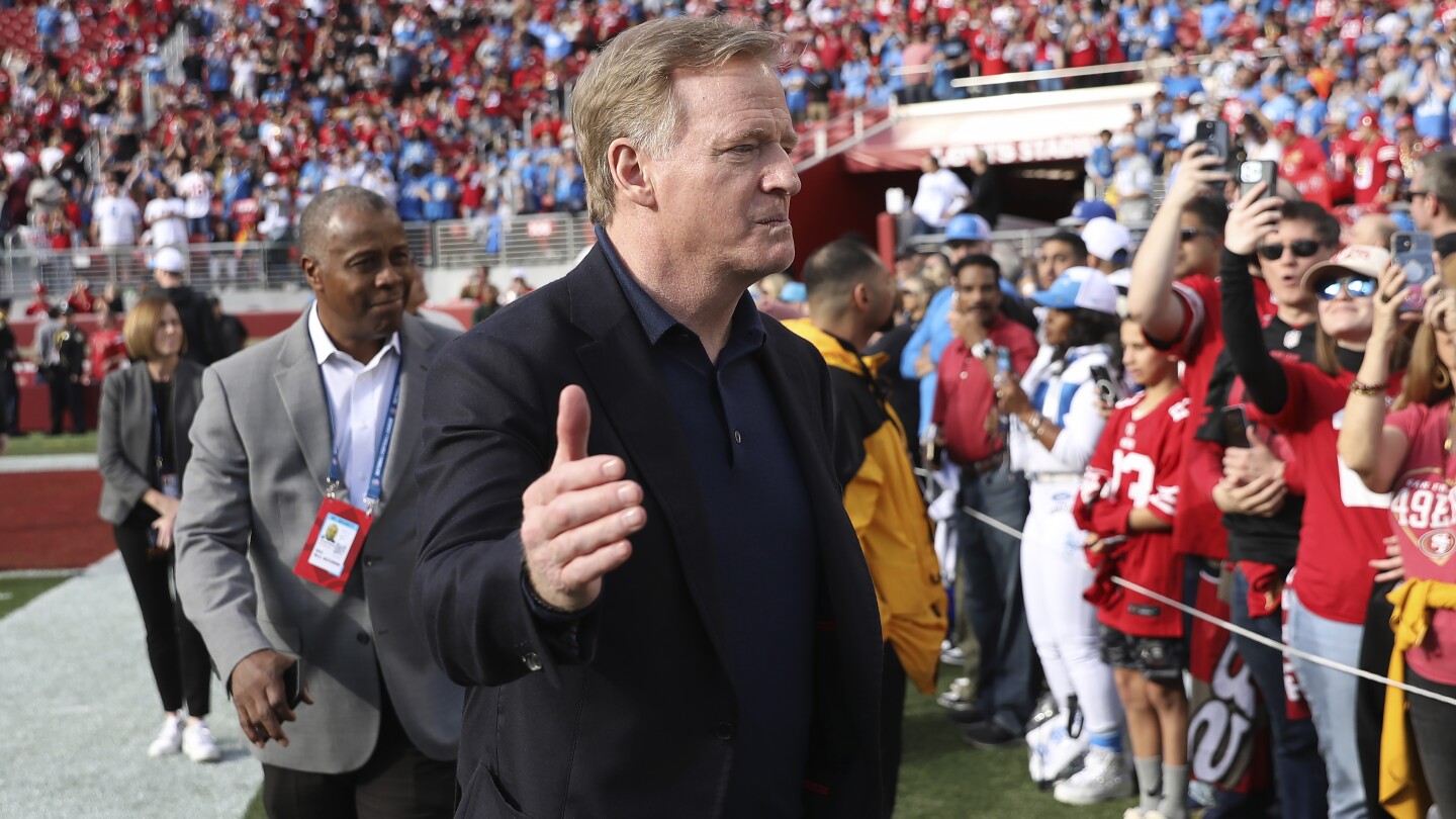 Goodell засилва хазартната политика на NFL, водеща до седмицата на Super Bowl