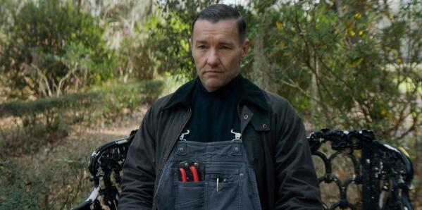 This image released by Magnolia Pictures shows Joel Edgerton in a scene from "Master Gardener." (Magnolia Pictures via AP)