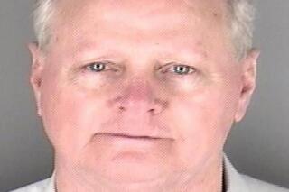 This photo provided by the Shawnee County Jail in Topeka, Kan., shows Kansas Senate Majority Leader Gene Suellentrop, R-Wichita, after being booked for an arrest, Tuesday, March 16, 2021, in Topeka, Kan. Suellentrop was arrested early Tuesday morning on suspicion of driving under the influence and attempting to flee a law enforcement officer. (Shawnee County Jail via AP).