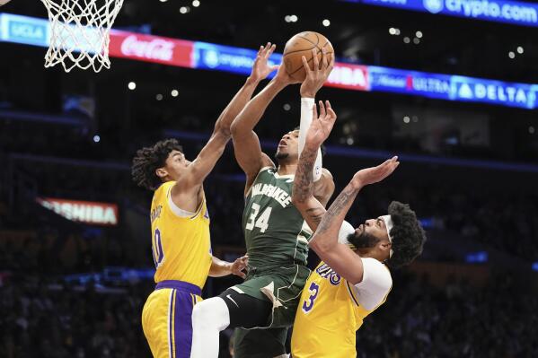 Giannis Antetkounmpo drops 44 points as Milwaukee Bucks beat LeBron  James-led Los Angeles Lakers, NBA News