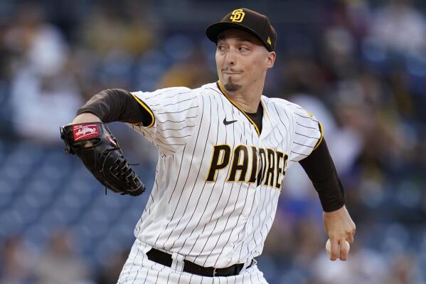 Padres working on combined no-hitter after starter Blake Snell