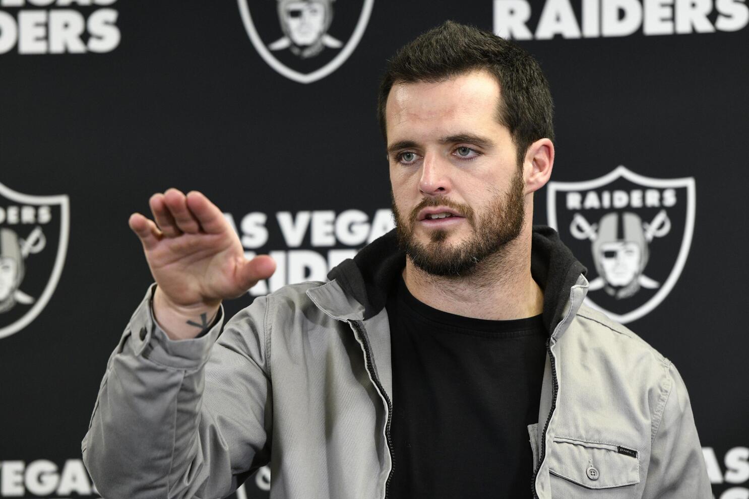 Ex-Raider Derek Carr agrees to 4-year contract with Saints | AP News