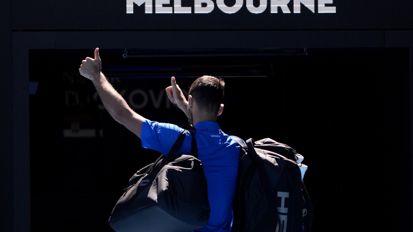 Djokovic quits mid-match and walks off to boos, putting Zverev in Australian Open final vs. Sinner