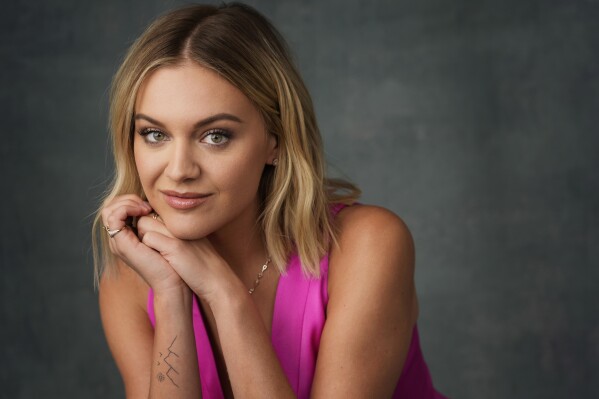 Singer/songwriter Kelsea Ballerini poses for a portrait, Tuesday, Aug. 1, 2023, in Los Angeles. (AP Photo/Chris Pizzello)