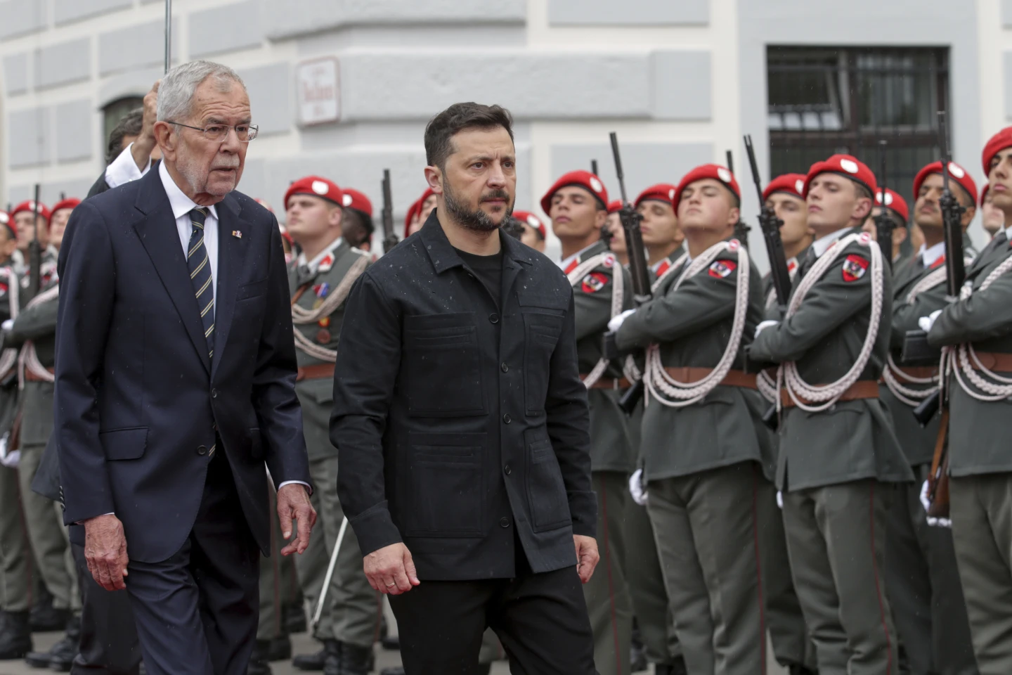 Ukraine gets Austria backing