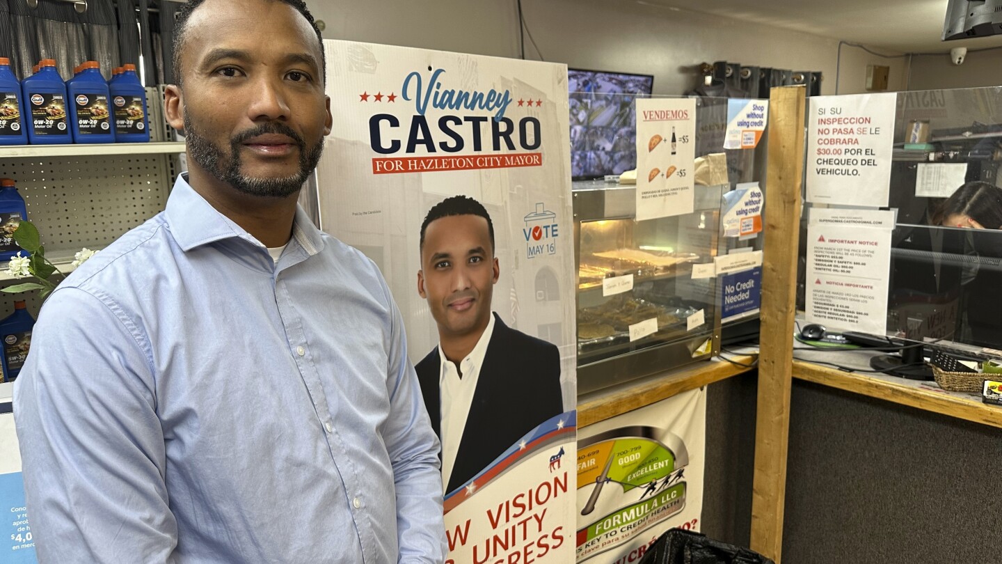 HAZLETON Pa AP — Latinos seeking jobs and affordable housing