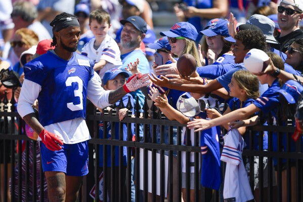 Buffalo Bills fans hit the stores to stock up on team gear ahead of season  opener