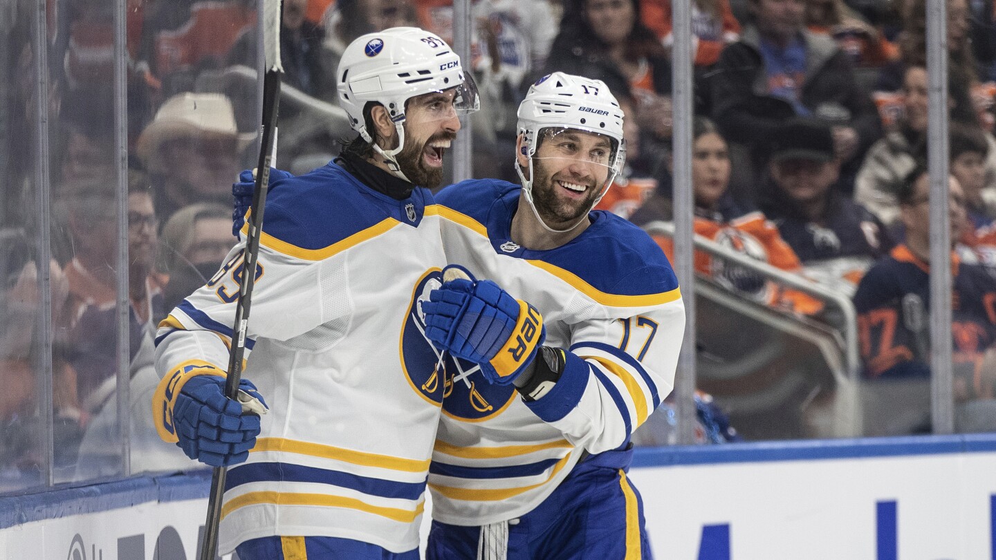 Tuch scores twice, Sabres claim fourth consecutive win