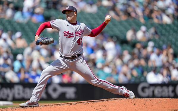 Corbin throws 7 shutout innings as the Nationals take another series by  beating the Mariners 4-1