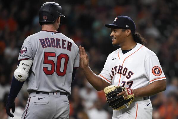 Yordan Alvarez hits 50th homer, Astros shut out Twins 4-0