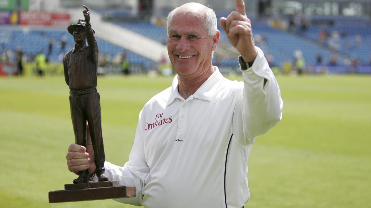 Renowned cricket umpire Rudi Koertzen dies after car crash