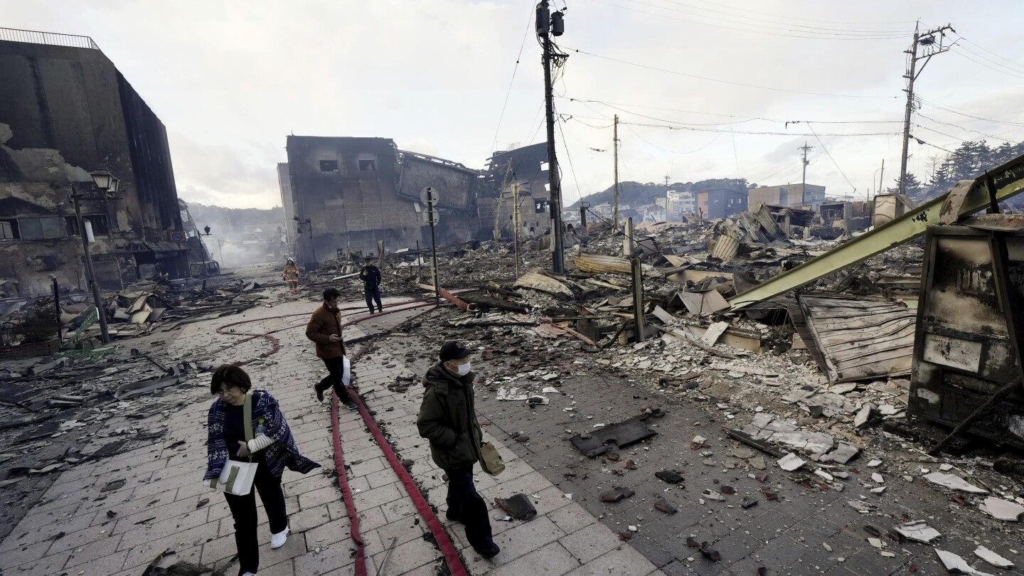 Tremblements de terre au Japon : au moins 55 morts.  Suivez les dernières mises à jour