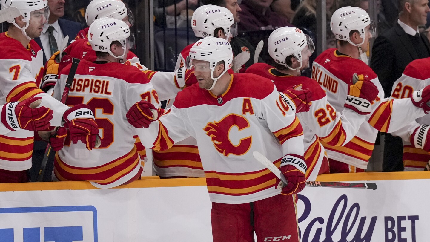 Calgary Flames End Road Losing Streak Against Predators