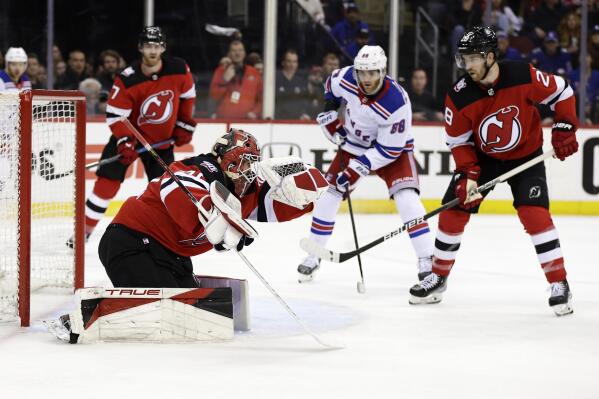 Devils blank Rangers in Game 7, face Canes in second round – KGET 17