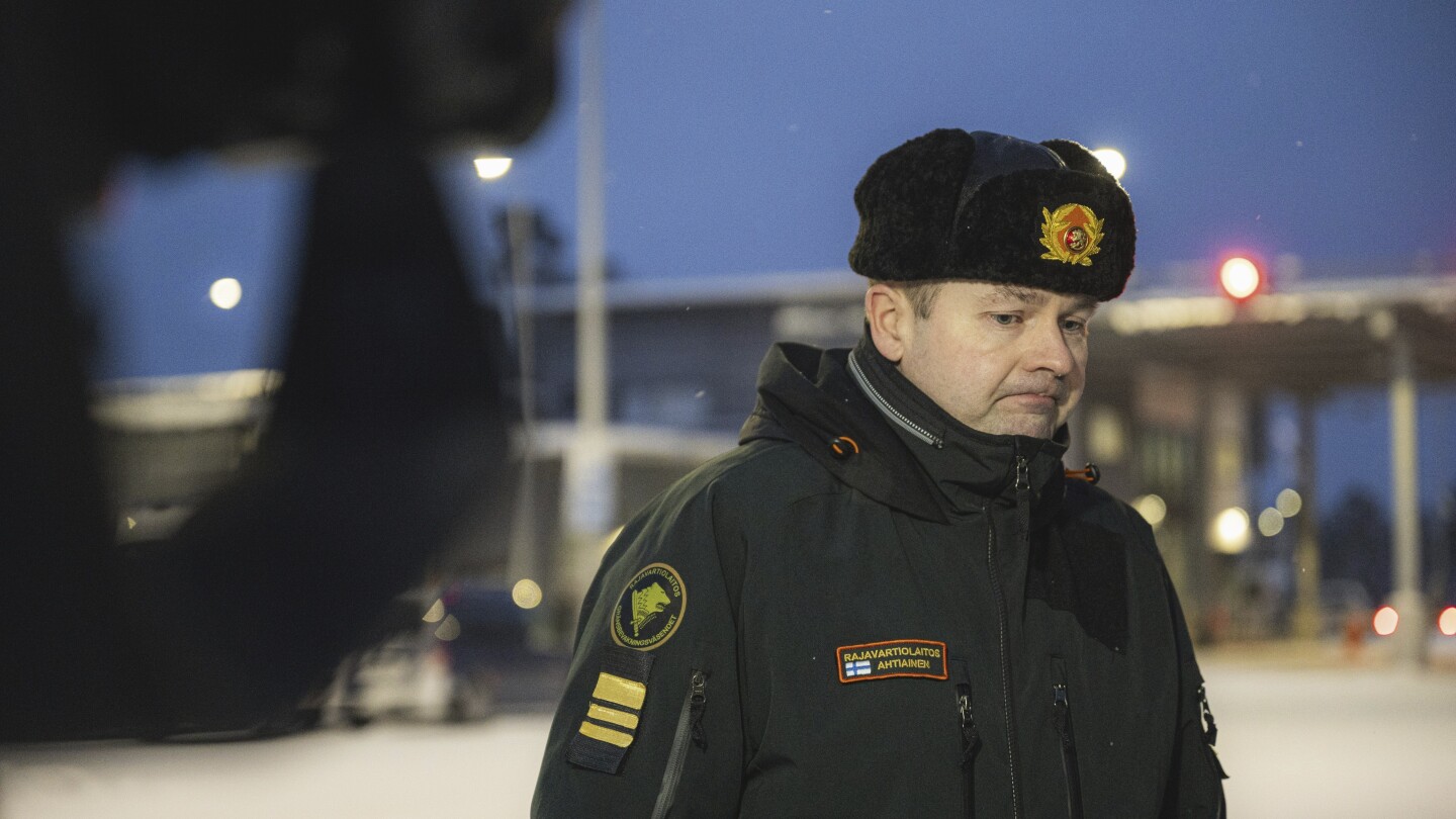 Finland closes last crossing point with Russia, sealing off entire border as tensions rise - The Associated Press