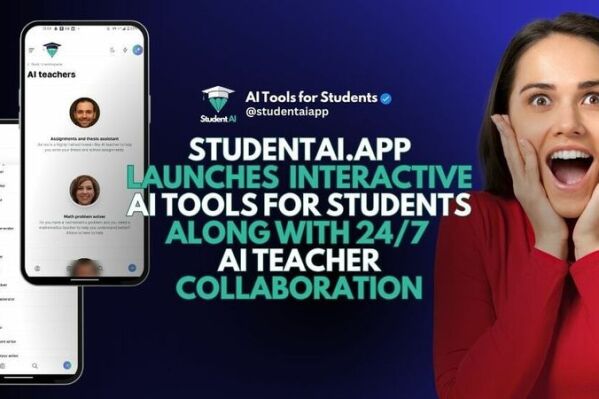 StudentAI.app Sets a New Standard in EdTech with the Launch of Interactive AI Tools for Students and AI Teacher Collaboration