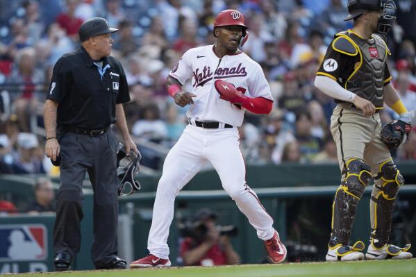 Odor's 3-run homer in 9th gives Padres 8-6 win over Nationals