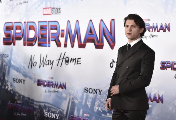 FILE - Tom Holland arrives at the premiere of "Spider-Man: No Way Home" at the Regency Village Theater on Monday, Dec. 13, 2021, in Los Angeles. “Spider-Man: No Way Home” has swung back on top of the box office during a holiday weekend where American theaters aimed to lure moviegoers with discounted $3 tickets.
The first “National Cinema Day” nationwide promotion appeared to work with the highest-attended day of the year, drawing an estimated 8.1 million moviegoers on Saturday, Sept. 3, 2022, according to The Cinema Foundation. (Photo by Jordan Strauss/Invision/AP, File)