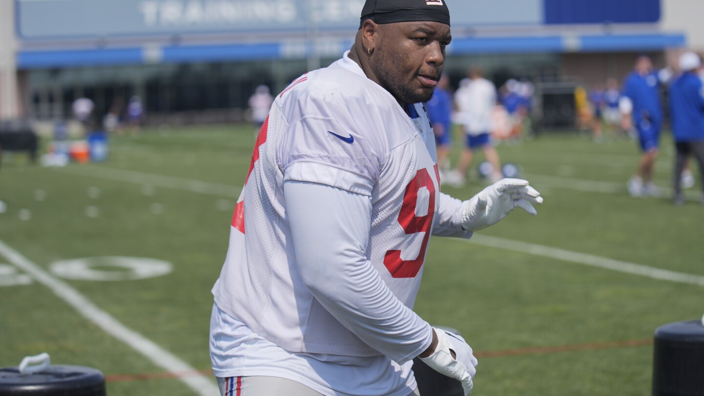 Защитникът на Giants Dexter Lawrence се стреми да бъде най-добрият в NFL