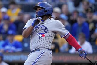 Toronto Blue Jays' Vladimir Guerrero Jr. scratched from starting