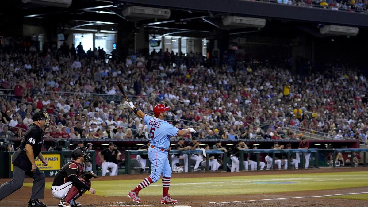 Major League Baseball Series 1: Albert Pujols with Grey Jersey