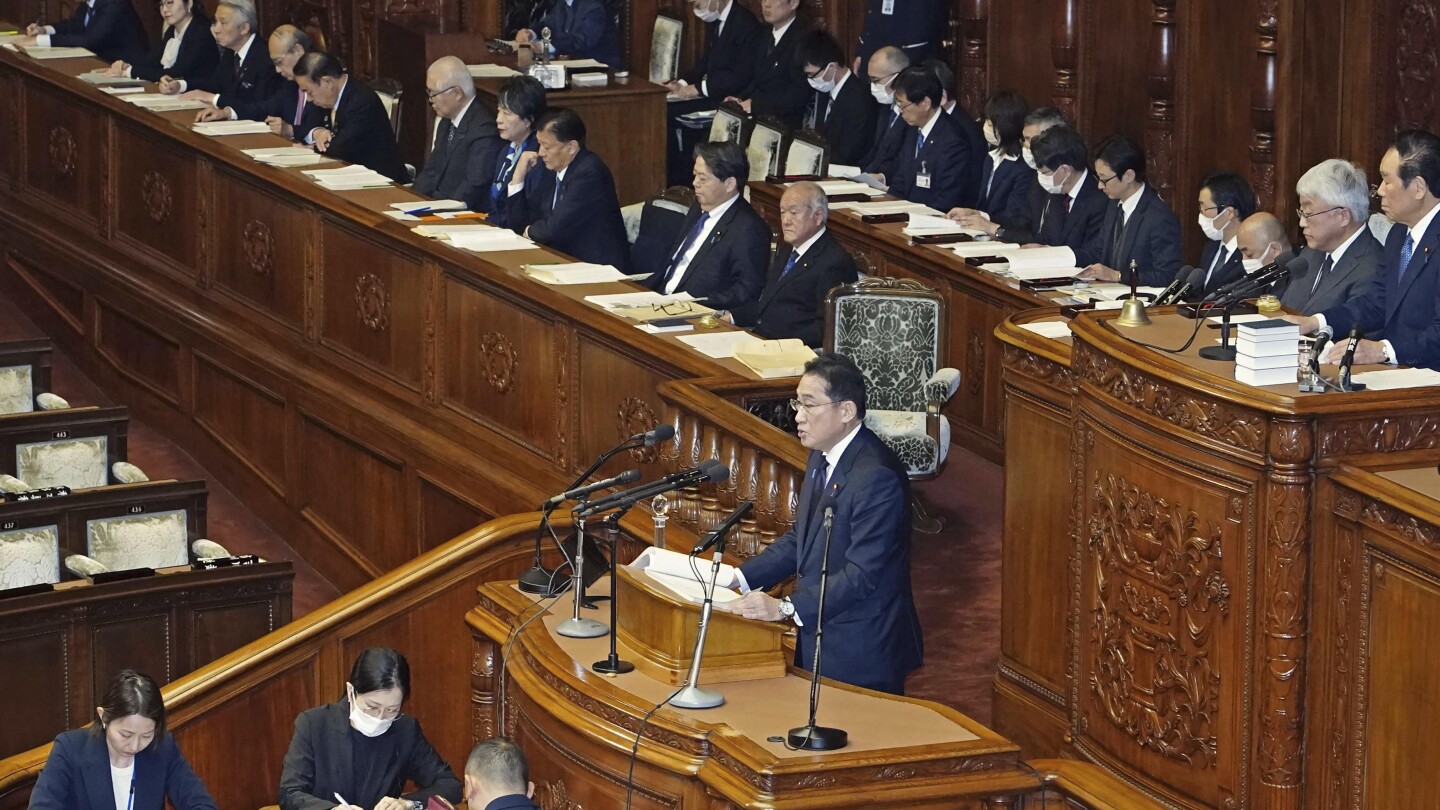 ТОКИО AP — Японският министър председател Фумио Кишида подчерта във вторник