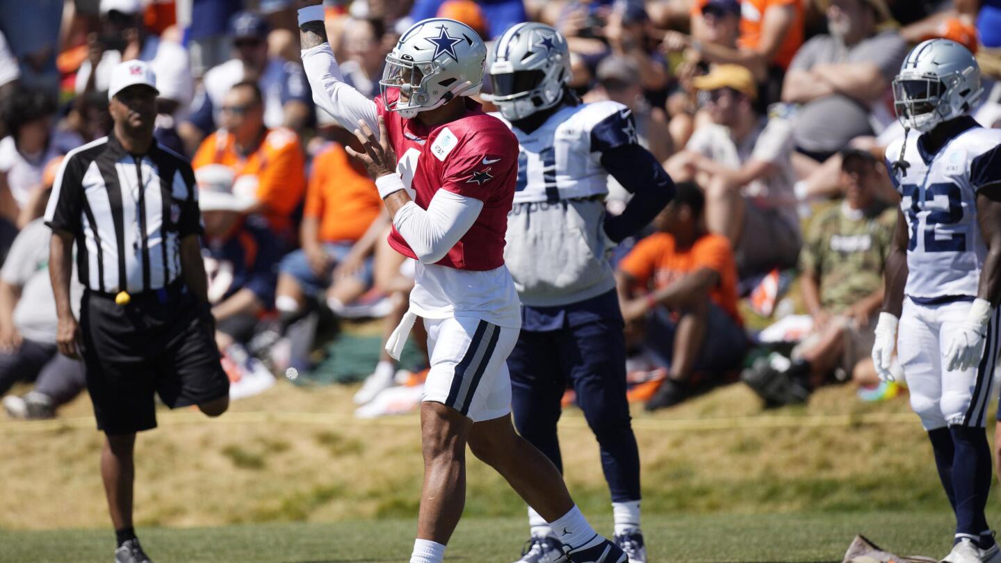 I was so locked in': Inside the Broncos' joint practice with Pat