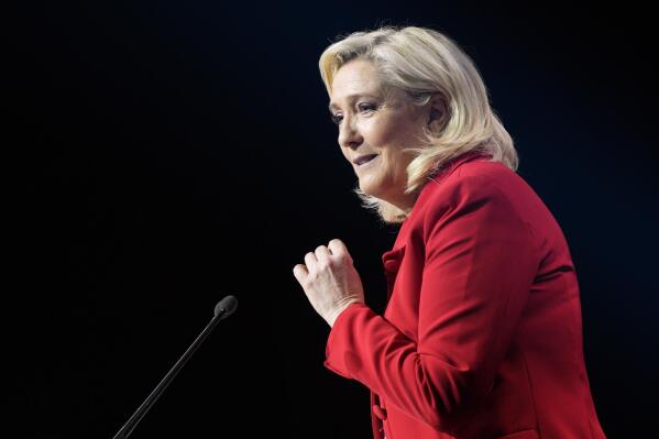 French far-right leader Marine Le Pen forced to defend Putin links