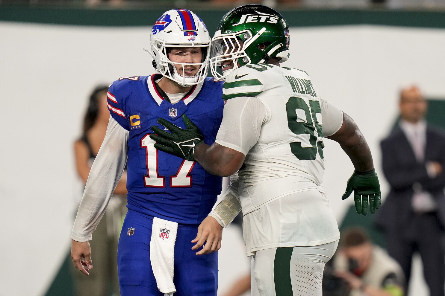 Josh Allen looks forward to putting turnover troubles behind him through  action, not words