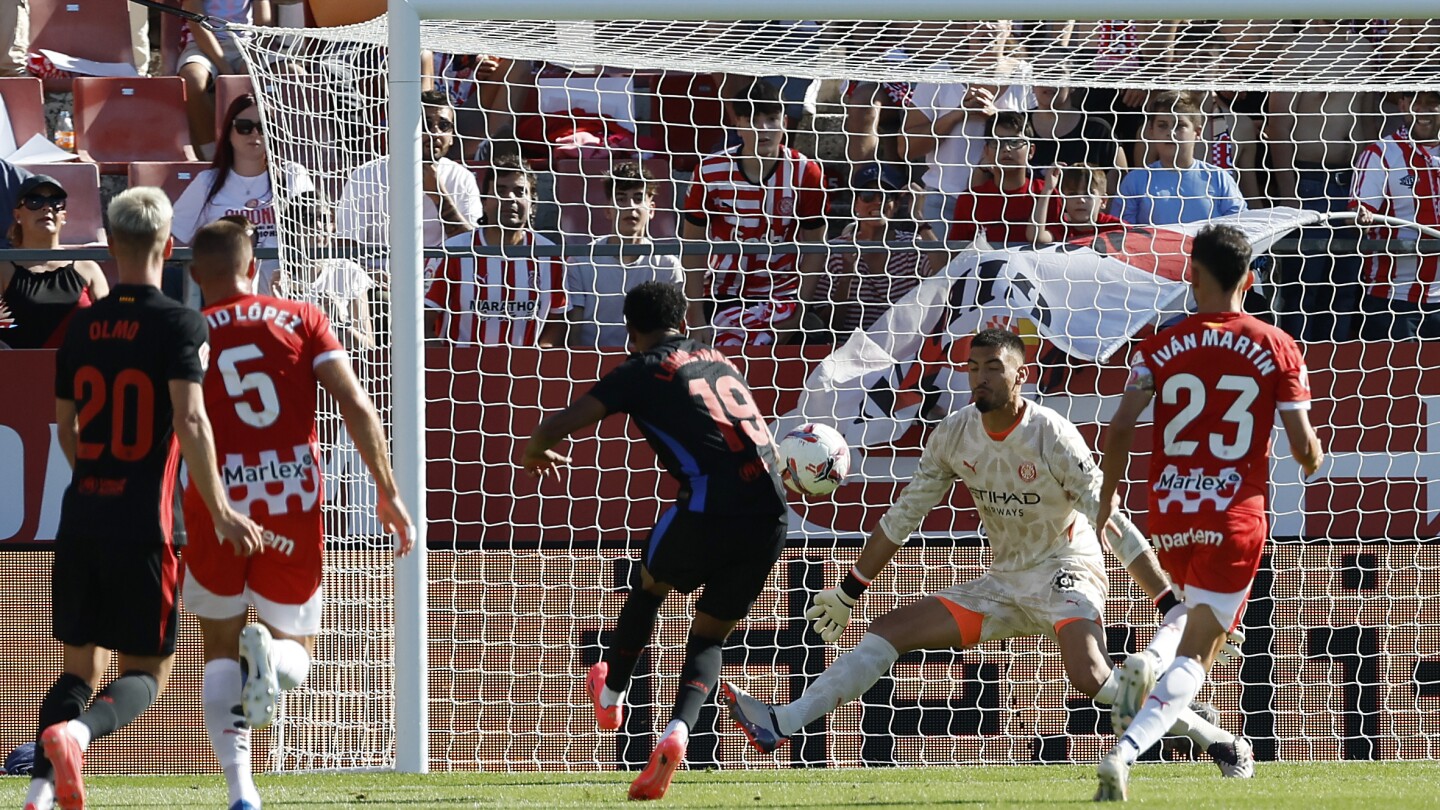 Yamal marque deux fois et Barcelone bat Gérone 4-1 pour commencer la saison de championnat avec 5 victoires consécutives