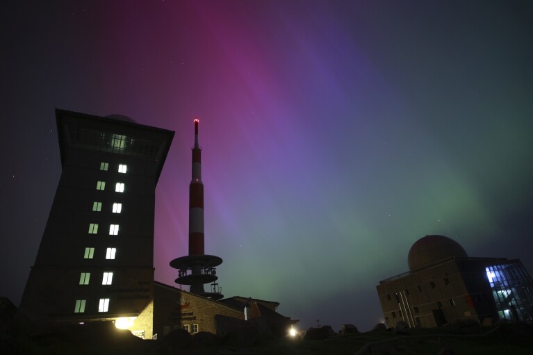 Solar storm hits Earth, producing northern lights in US AP News