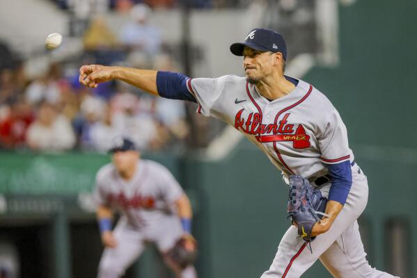 Charlie Morton pulled early from NLDS Game 4 after Braves pitcher hit in  elbow 
